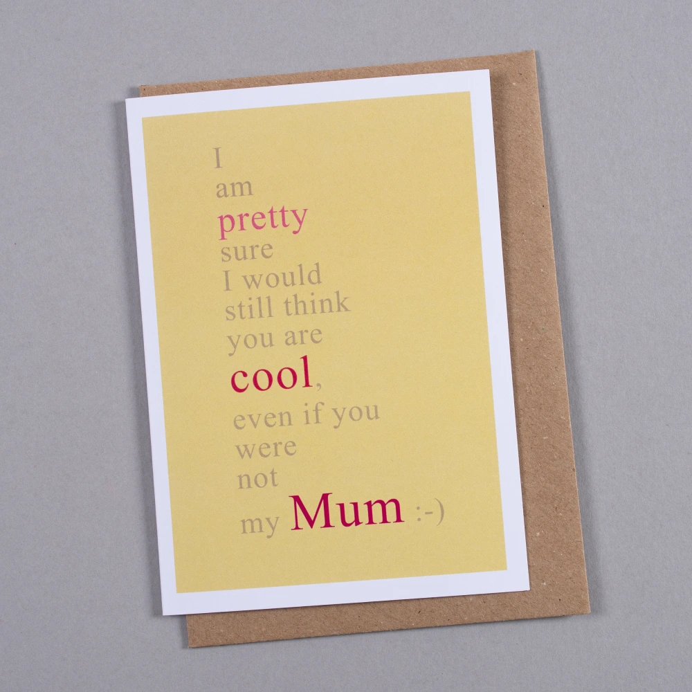 You’re Great Card - Cool Mum