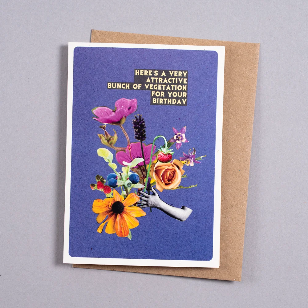 Birthday Card - Vegetation