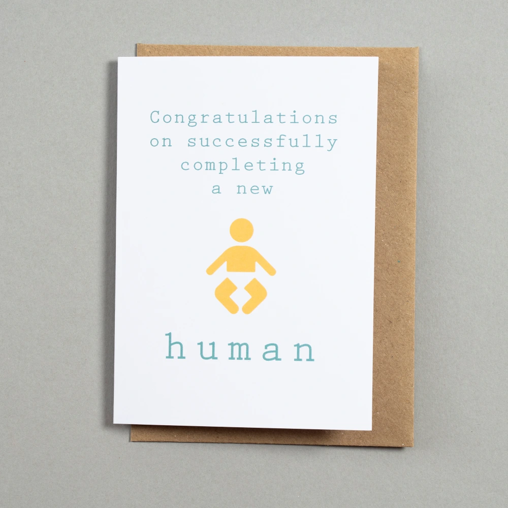 Baby Card - Human