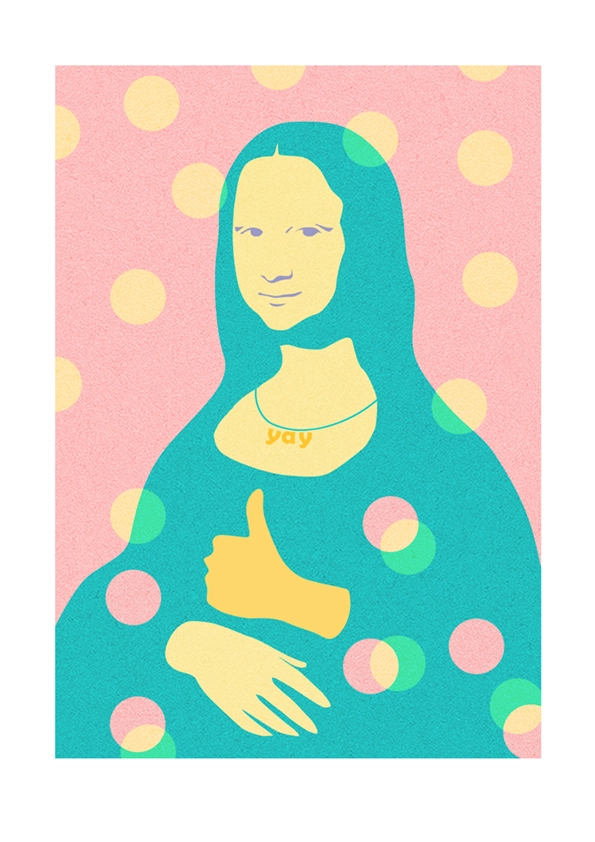 Prints - Mona Lisa Well Done