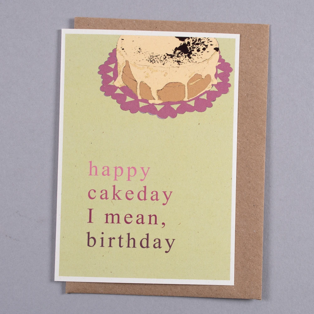 Birthday Card - Cake Day