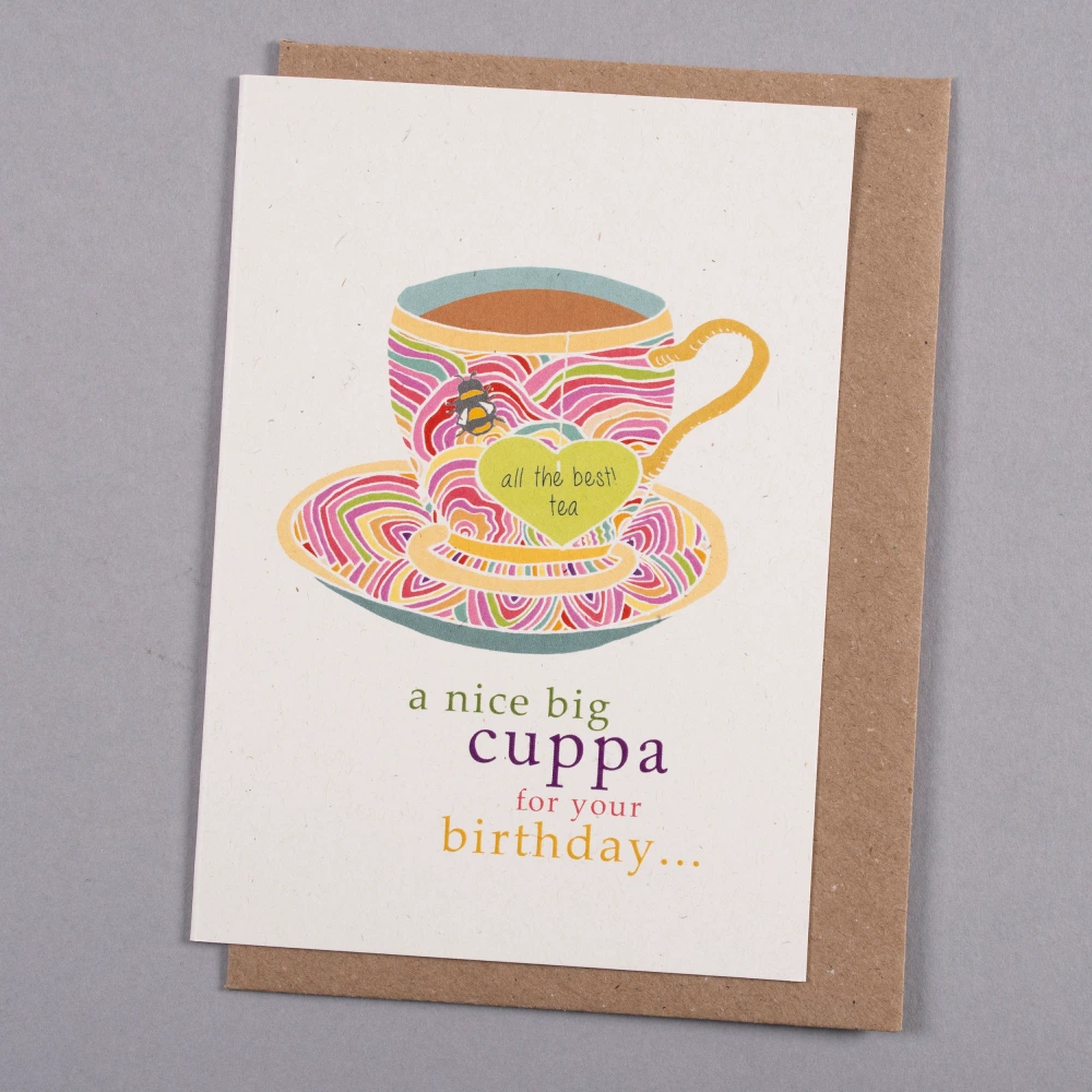 Birthday Card - Birthday Tea